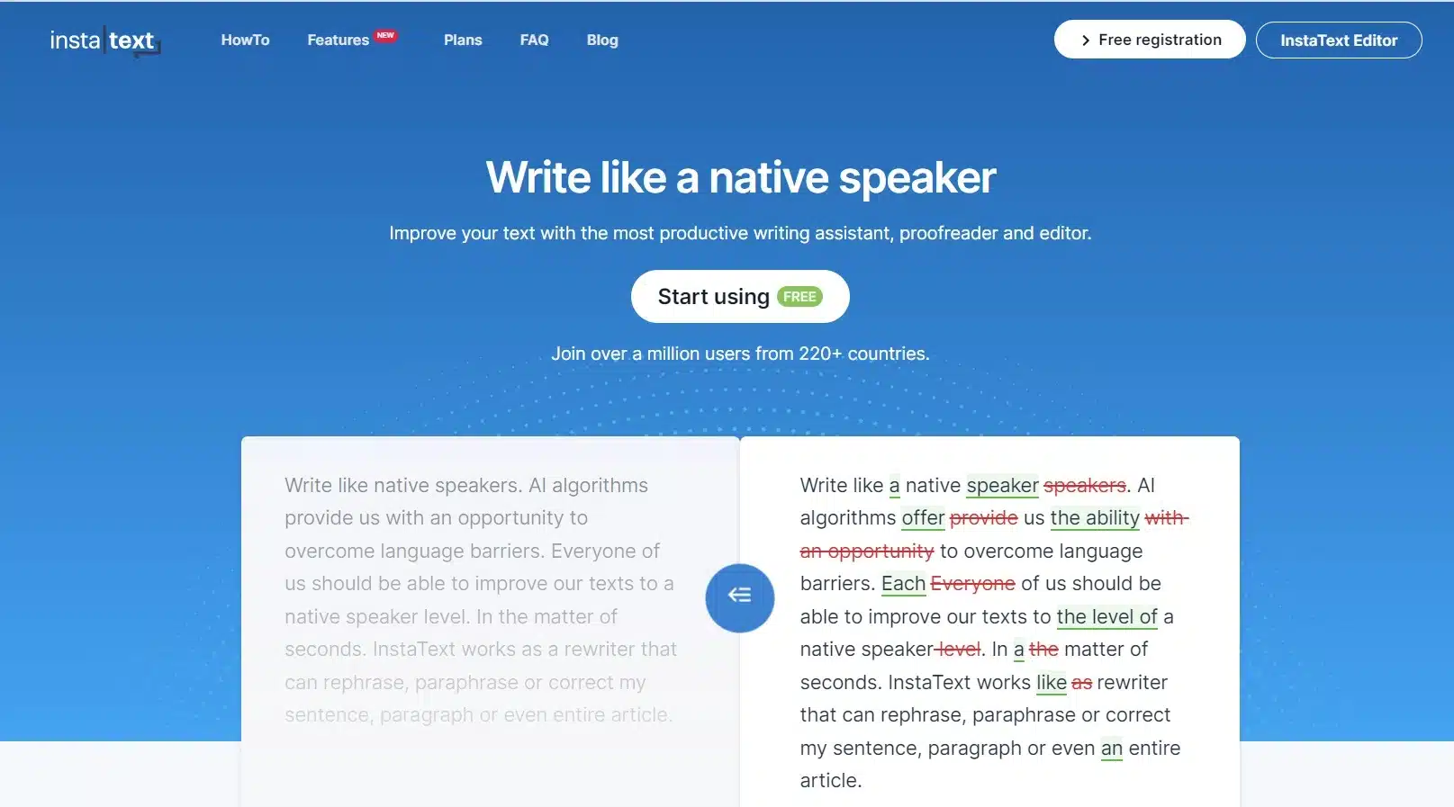 tools ai marketing instatext