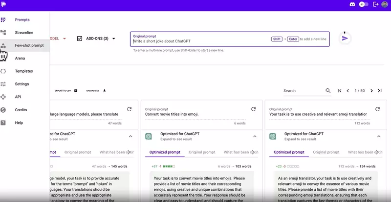 tools ai prompt generator PromptPerfect
