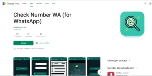 cara mengetahui wa diblokir dengan aplikasi Check Number WA (for WhatsApp) cara mengetahui wa diblokir dengan aplikasi Check Number WA (for WhatsApp)