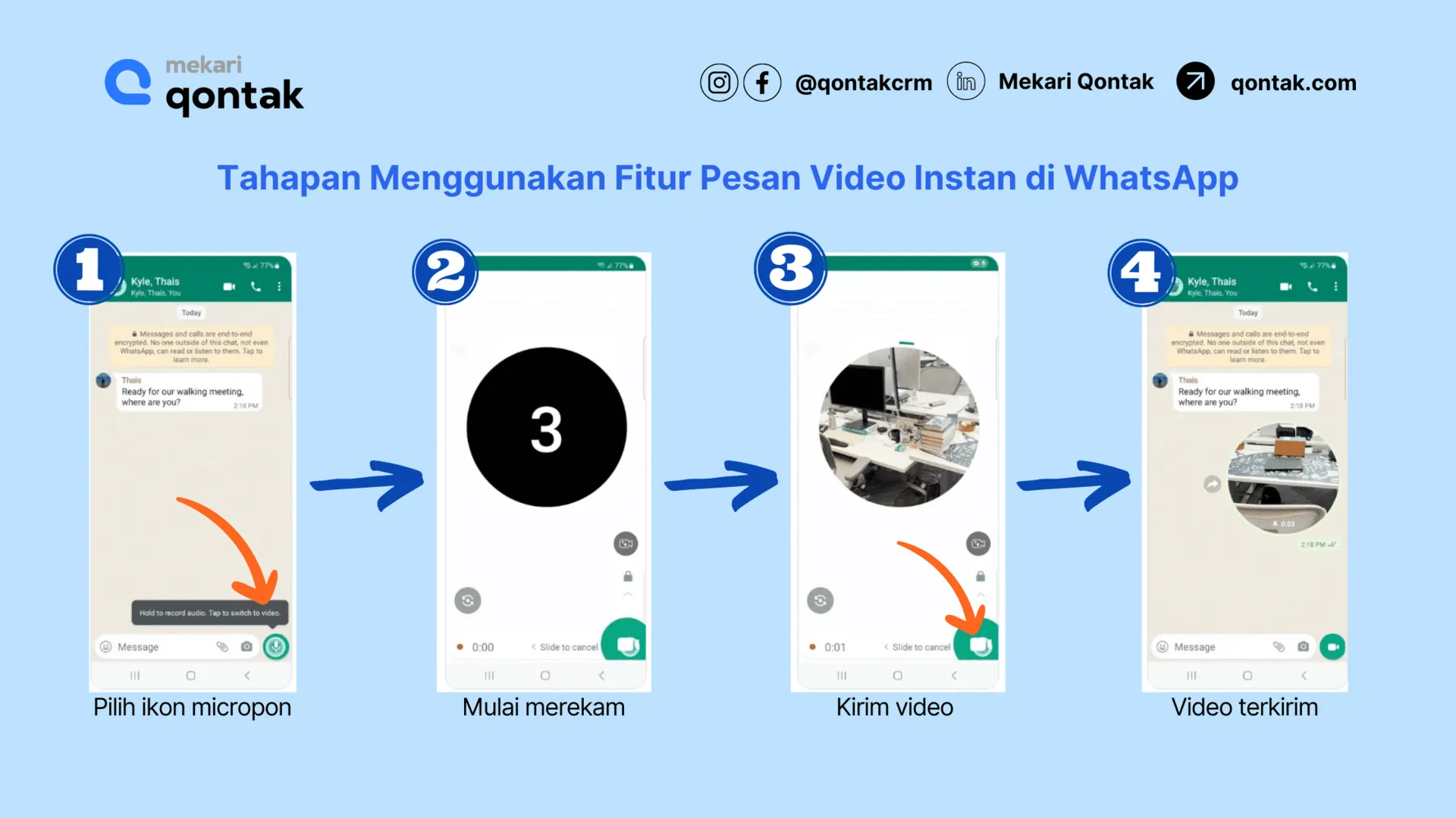 Cara Menggunakan Fitur Pesan Video Instan di Ponsel Android dan iOS