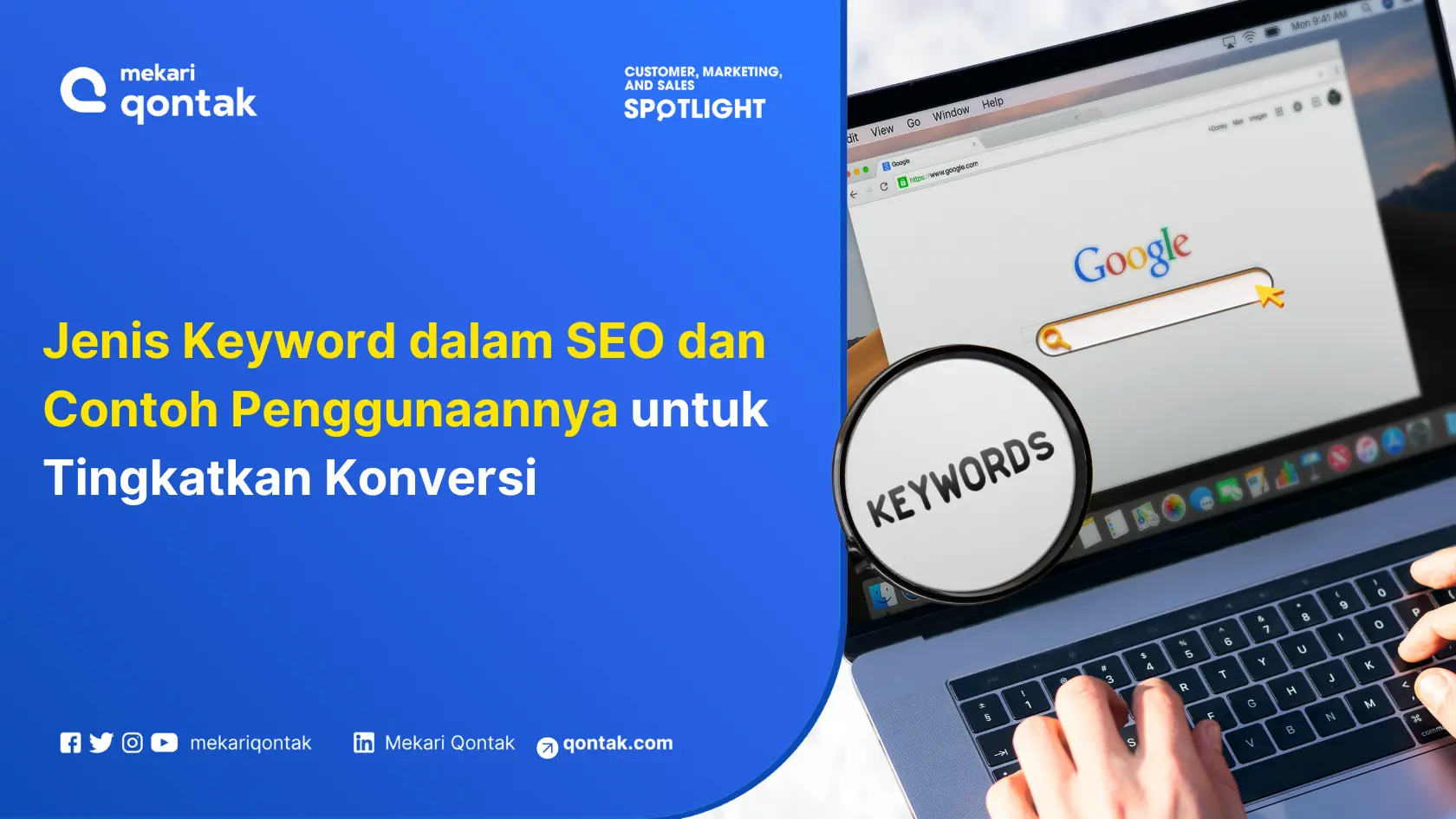 17 Jenis Keyword dalam SEO dan Contoh Penggunaannya untuk Tingkatkan Konversi