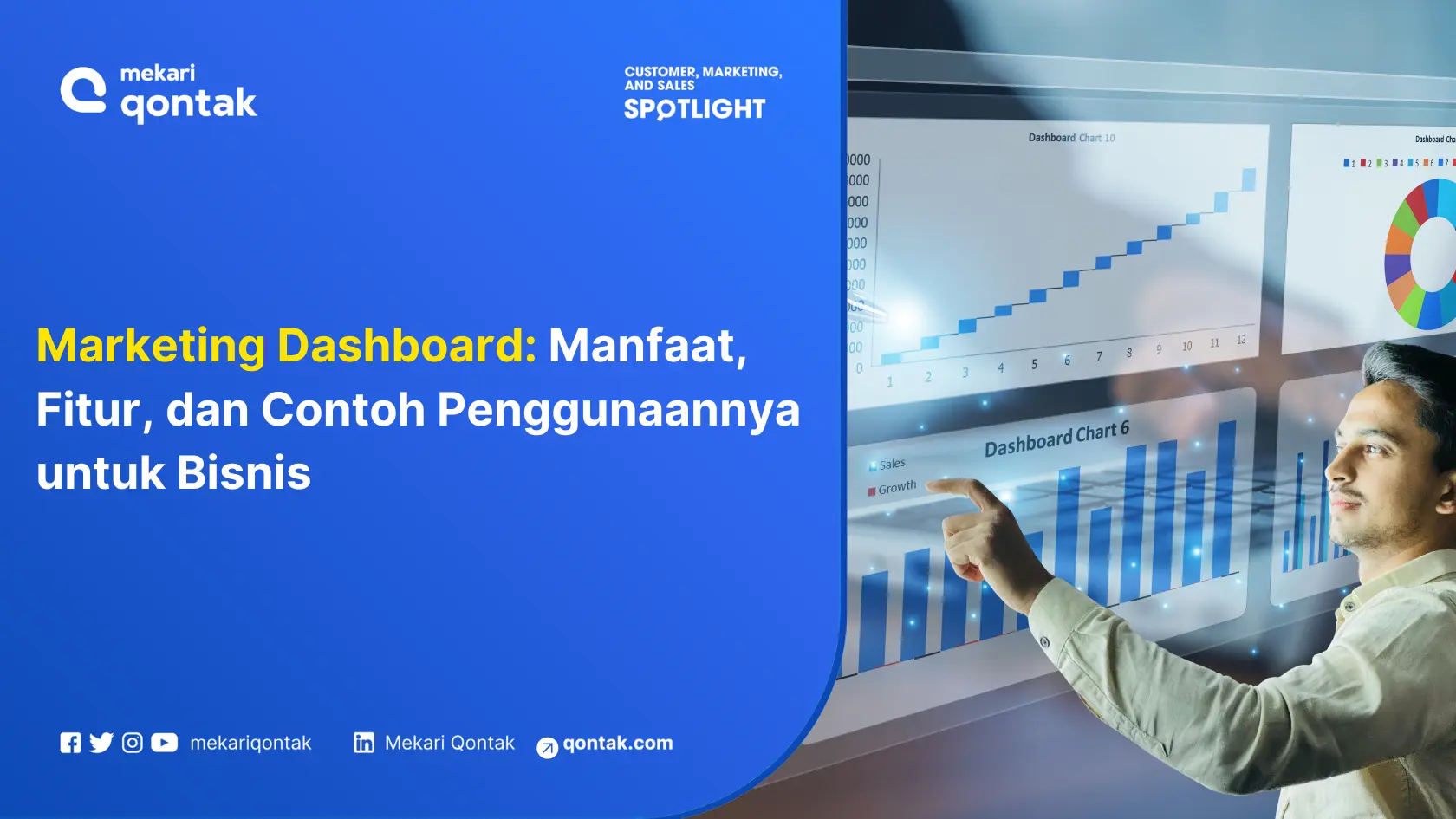 Marketing Dashboard: Manfaat, Fitur, dan Contoh Penggunaannya untuk Bisnis