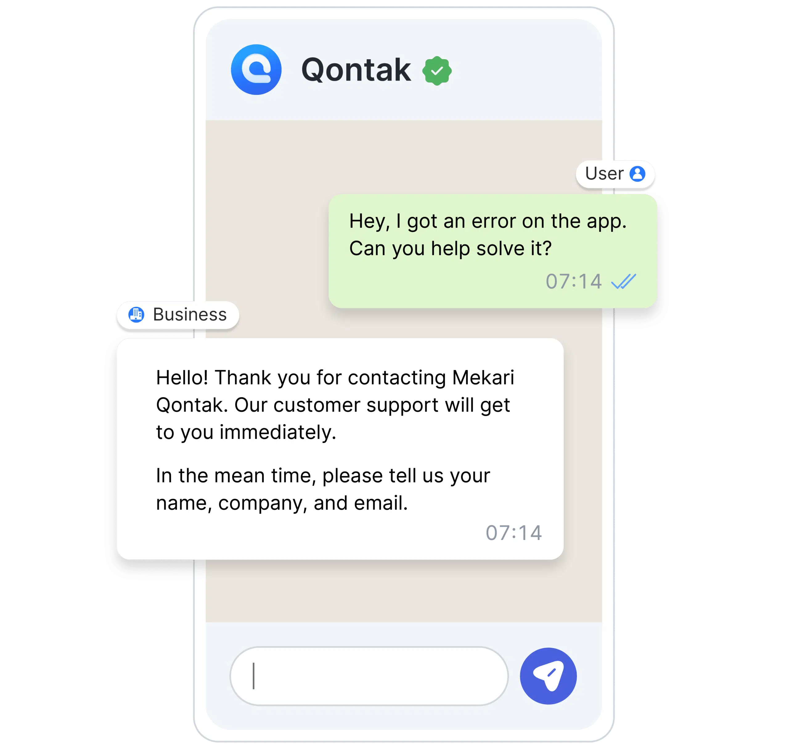 whatsapp calculator service