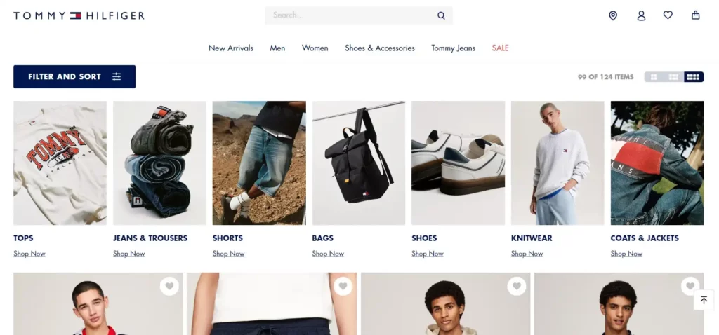 Example of Omnichannel Commerce_Tommy Hilfiger