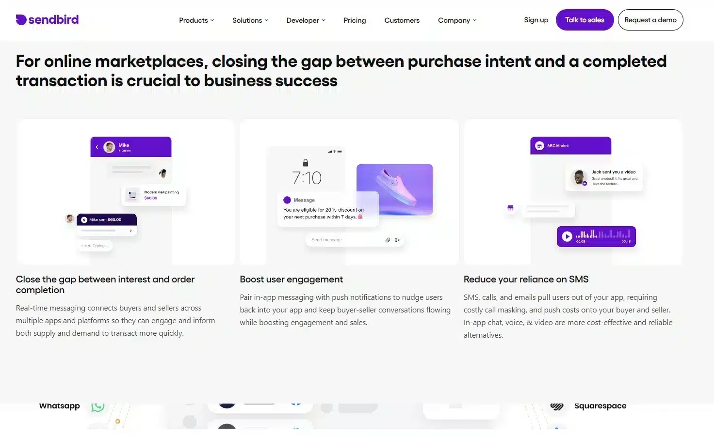 Rekomendasi Aplikasi Chat Marketplace - Sendbird
