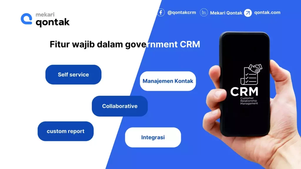 Fitur-Fitur yang Harus pada CRM untuk Instansi Pemerintah