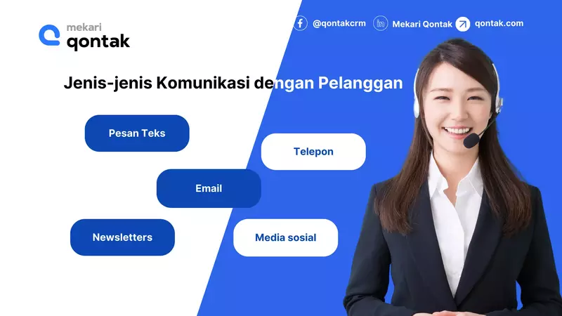 Jenis-jenis Komunikasi dengan Pelanggan
