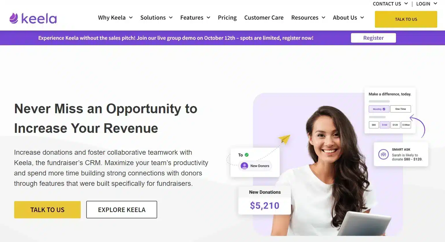 Nonprofit CRM Software_Keela
