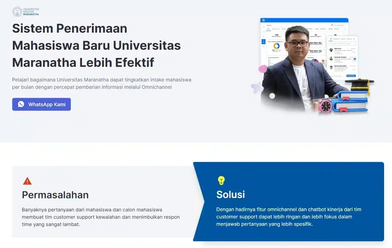 Universitas Maranatha Contoh Penerapan CRM dalam Instansi Pendidikan