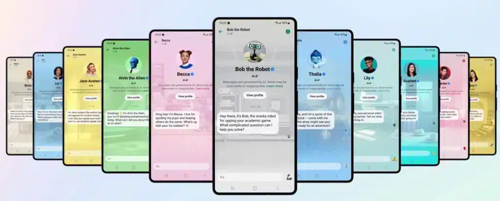 Characters Meta AI Fitur Meta AI_Characters