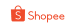Logo Shopee terlihat di latar belakang putih, mengindikasikan platform e-commerce yang menyediakan berbagai produk dan penawaran menarik.