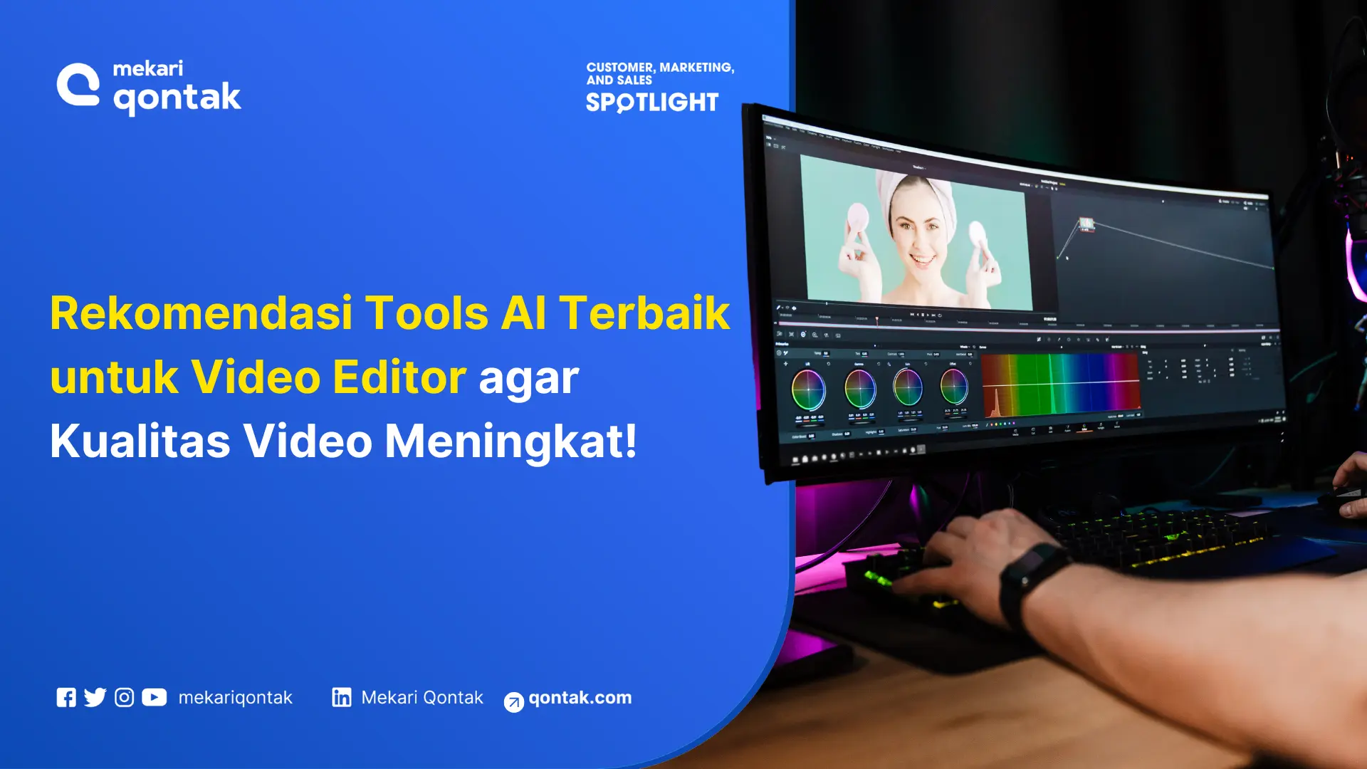 9 Rekomendasi Tools AI Terbaik untuk Video Editor