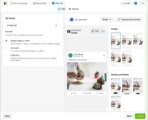 Publikasikan Iklan Cara membuat click to whatsapp (CTWA)- Publish Iklan