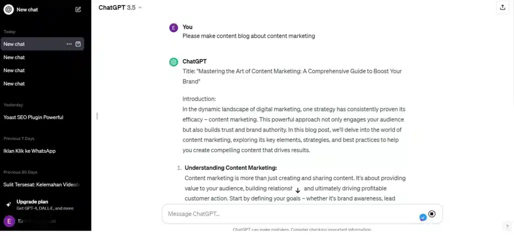 Tools AI untuk content creator_ChatGPT