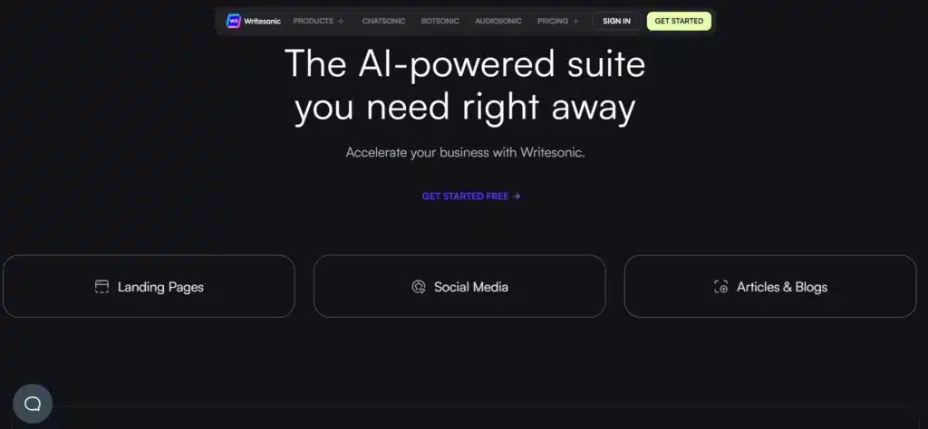 Tools AI untuk content creator_Writersonic
