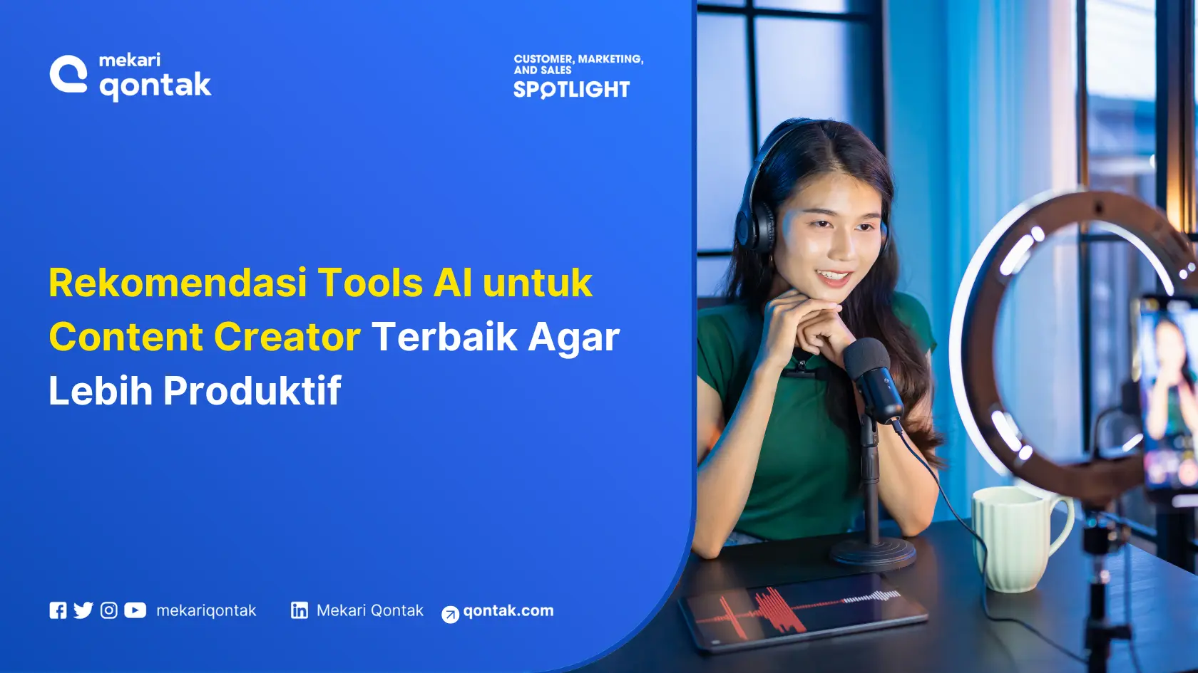 Rekomendasi Tools AI untuk Content Creator Terbaik Agar Lebih Produktif