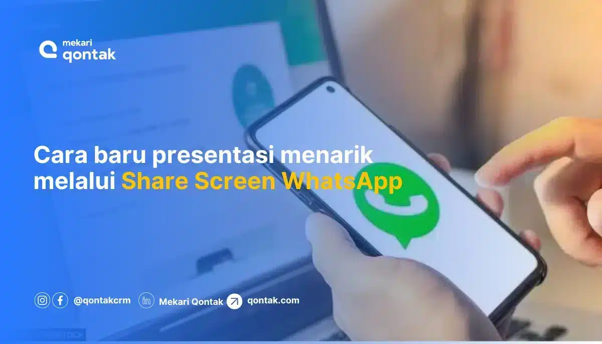 Cara Menggunakan Share Screen WhatsApp
