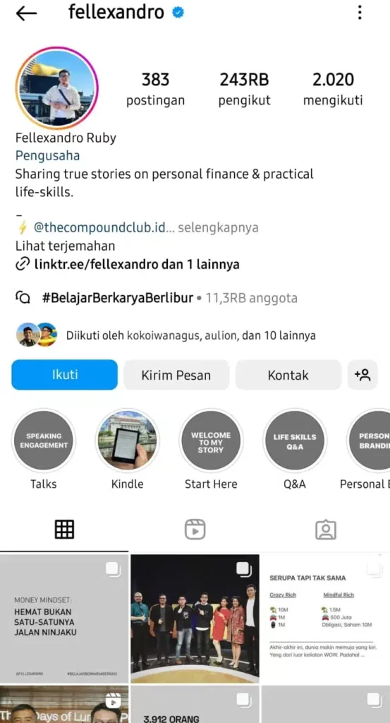 Fellexandro Ruby Daftar KOL Indonesia_ Fallexandro