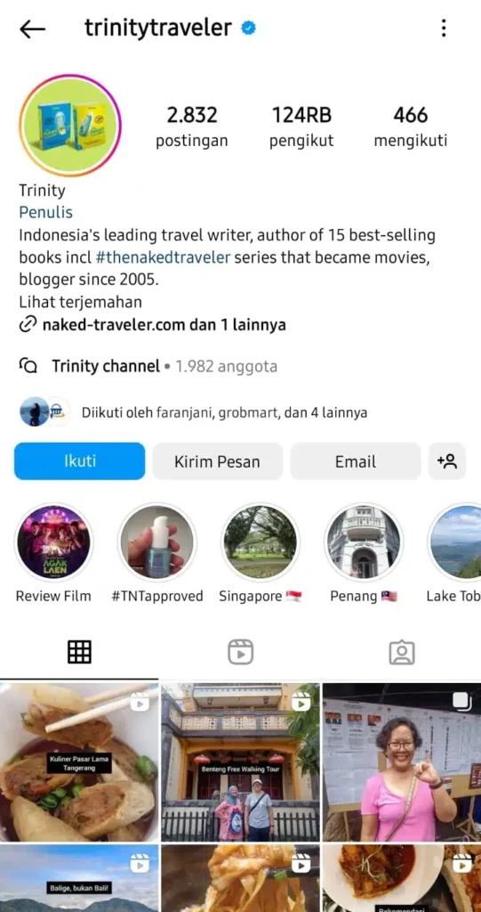 Trinity Traveler Daftar KOL Indonesia_ trintytravaler