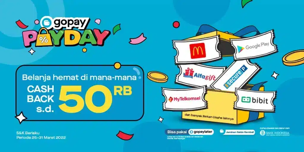 Gopay Payday Sale Contoh Diskon -PayDay sale Gopay Trasportasi