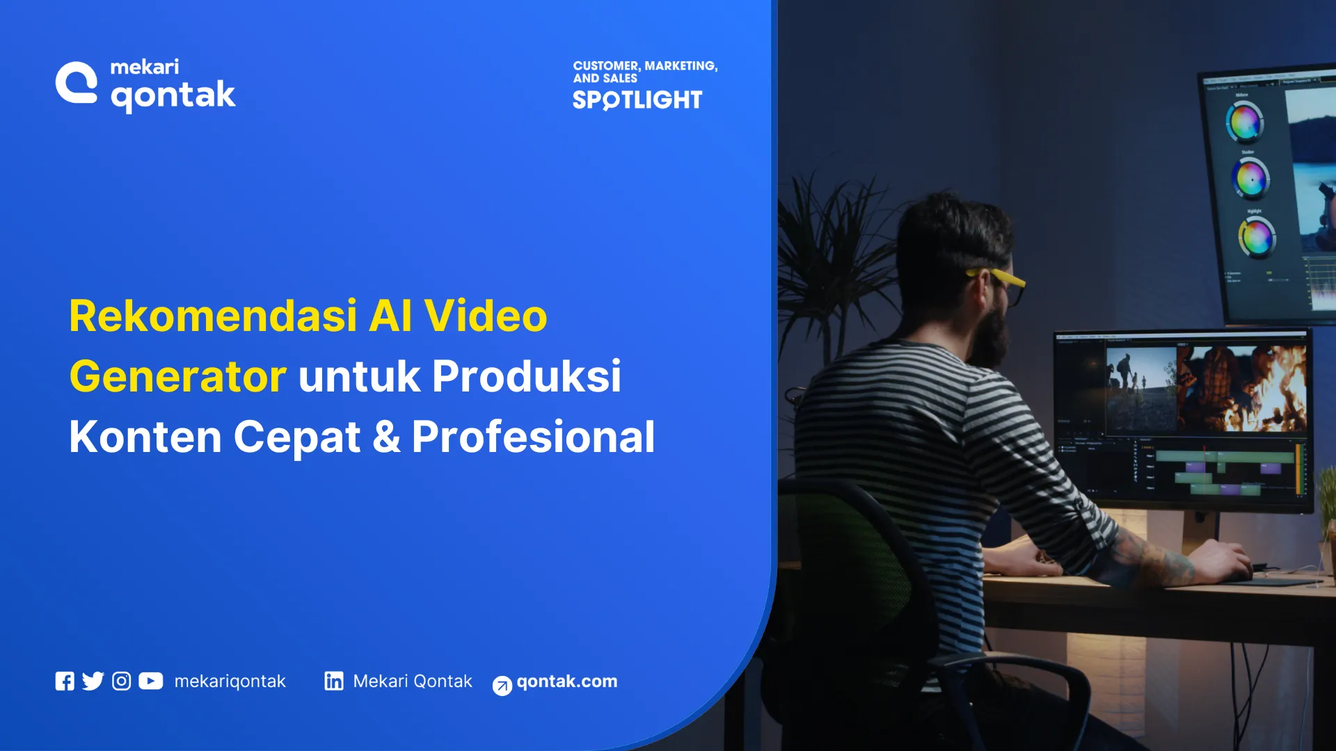 Rekomendasi AI Video Generator untuk Produksi Konten Cepat & Profesional
