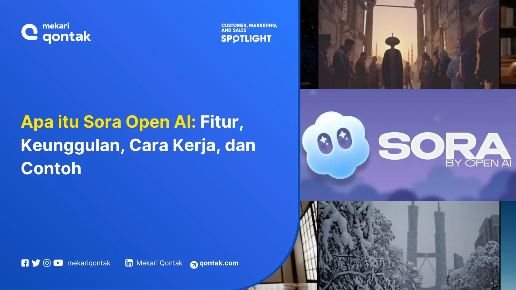Apa itu Sora Open AI: Fitur, Keunggulan, Cara Kerja, dan Contoh