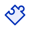 Sebuah potongan puzzle berwarna biru dengan bagian yang tidak terpotong, simbolik untuk menyelesaikan masalah atau menemukan solusi, sering digunakan dalam konteks pendidikan atau permainan.