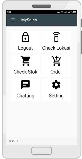 Aplikasi Tracking Karyawan MySales
