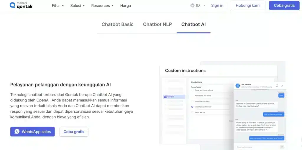 Mekari Qontak Rekomendasi tools AI _ Mekari Qontak