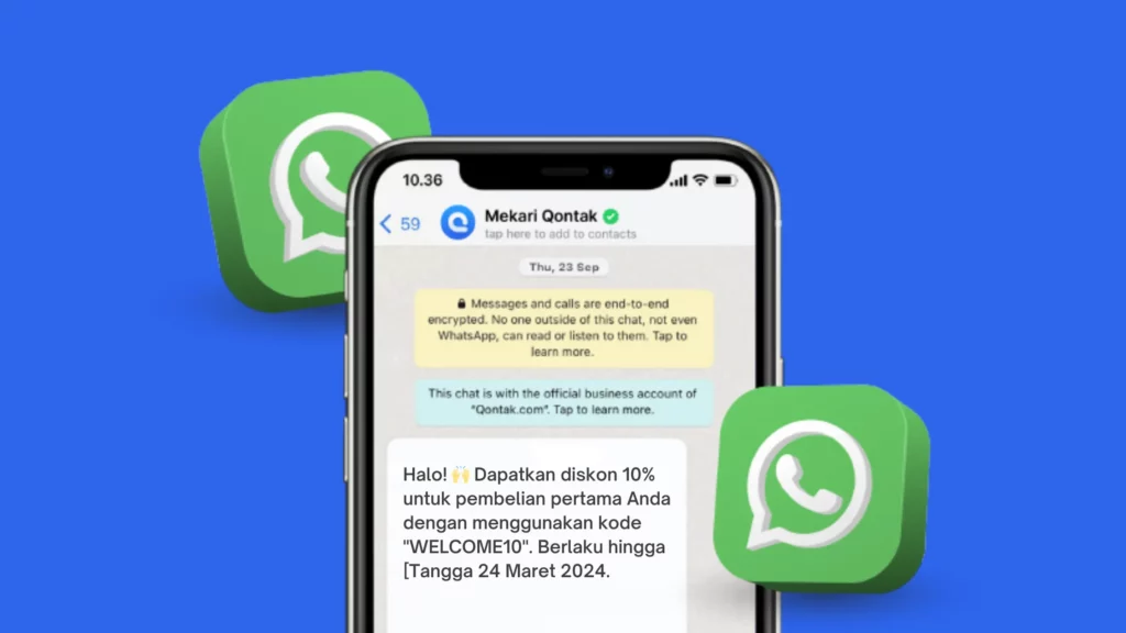 Greeting Message untuk Acara Khusus Greeting Message WhatsApp Business- Promosi