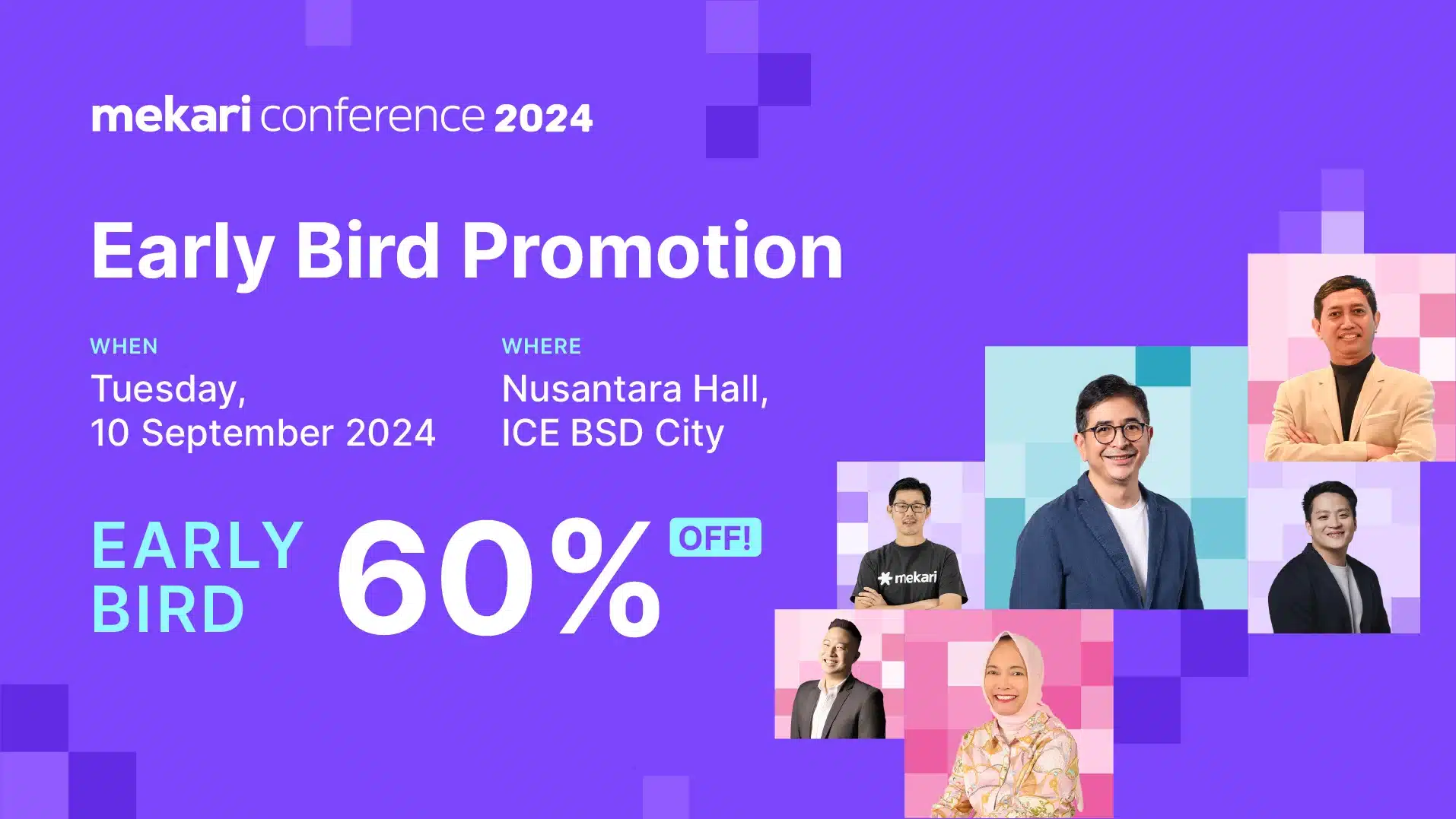 Mekari Conference Promo (Early Bird)
