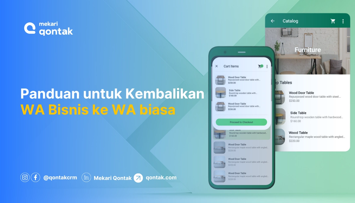 Panduan Mengembalikan WA Bisnis ke WA biasa