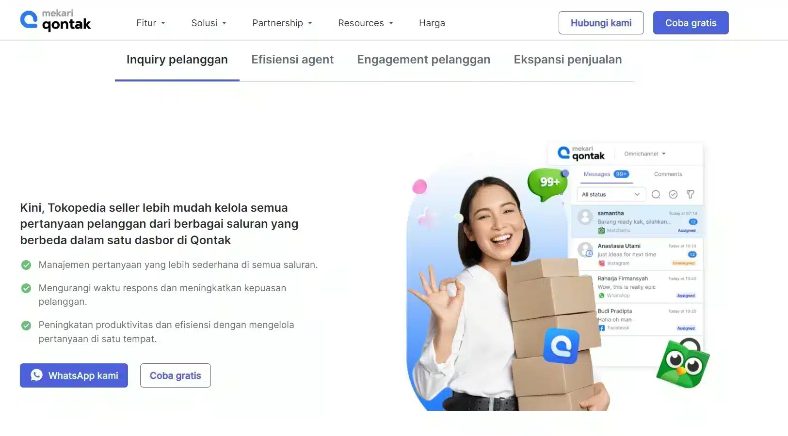 e-commerce chat_Mekari Qontak e-commerce chat_Mekari Qontak