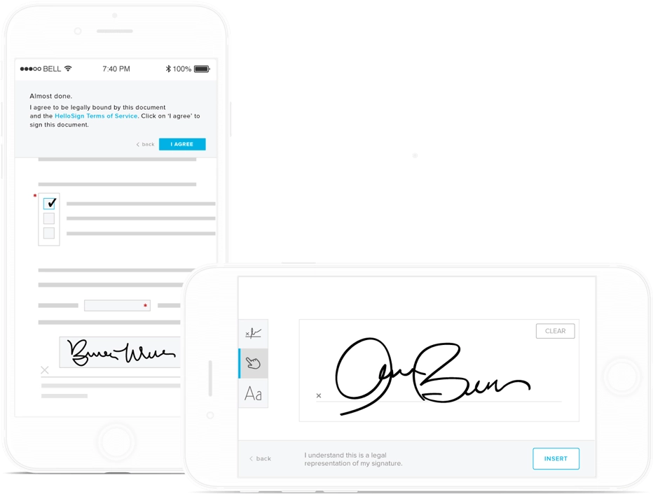hellosign- sales mobile apps