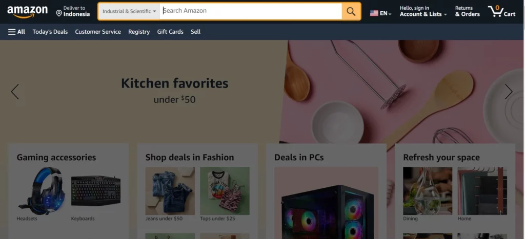 Alternatif Search Engine Terbaik Selain Google_Amazon