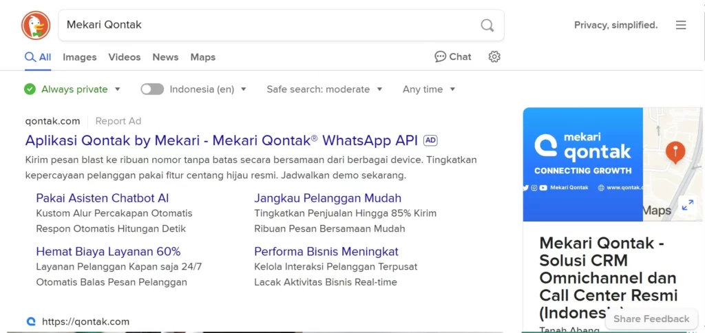 Alternatif Search Engine Terbaik Selain Google_DuckDuckGo