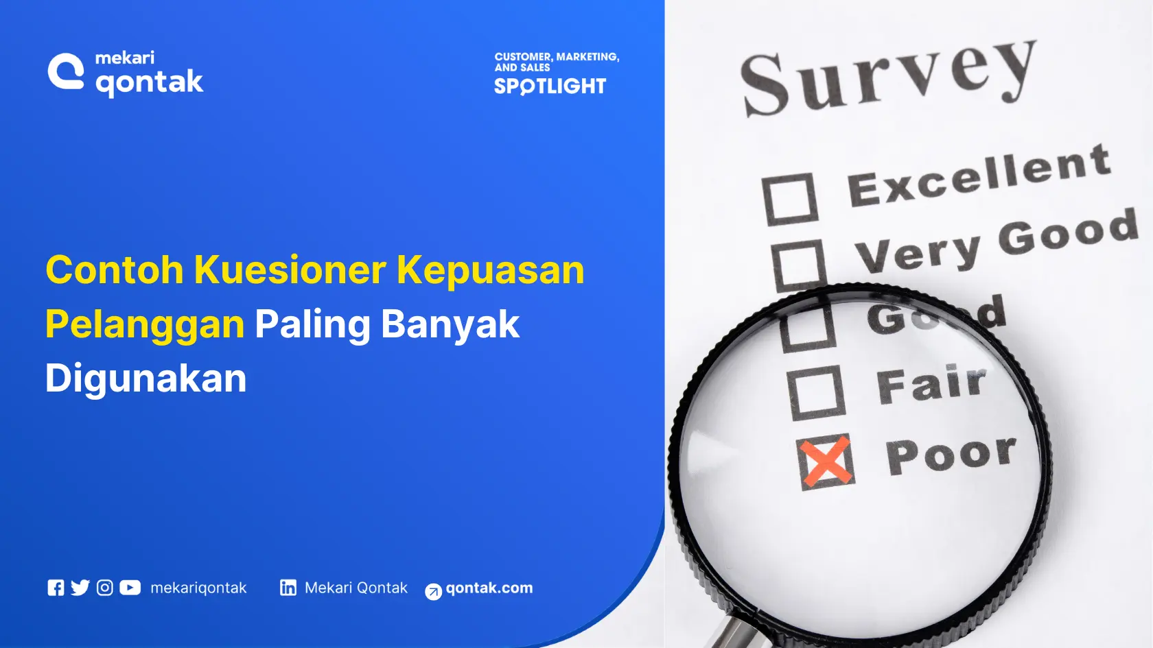 Contoh Kuesioner Kepuasan Pelanggan Paling Banyak Digunakan