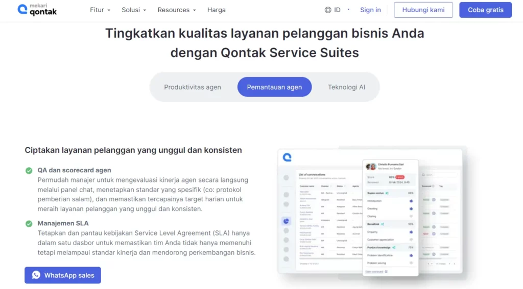 Rekomendasi Software Customer Experience Management_Mekari Qontak