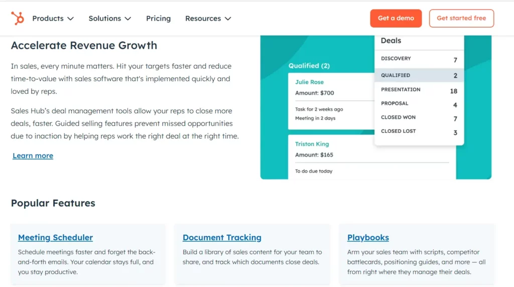 Tampilan Halaman Homepage Sales Tools Hubspot Sales Hub Halaman Homepage Sales Tools Hubspot Sales Hub