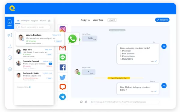 Chatbot Facebook_Mekari Qontak