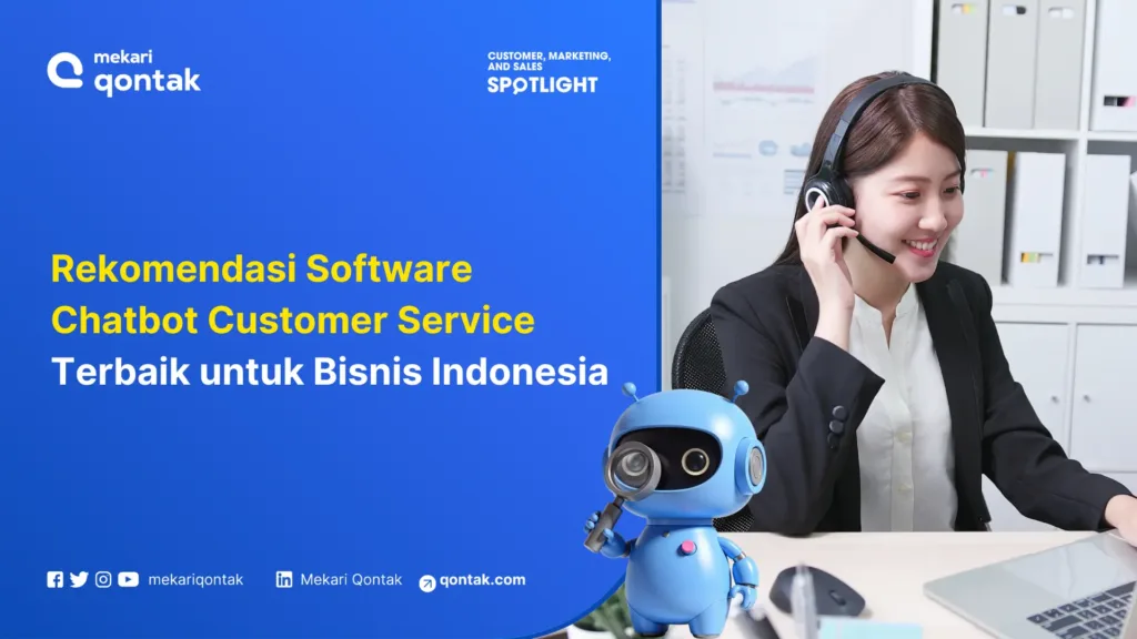 Ilustrasi Rekomendasi Software Chatbot Customer Service Terbaik Untuk Bisnis Indonesia Rekomendasi Software Chatbot Customer Service Terbaik Untuk Bisnis Indonesia