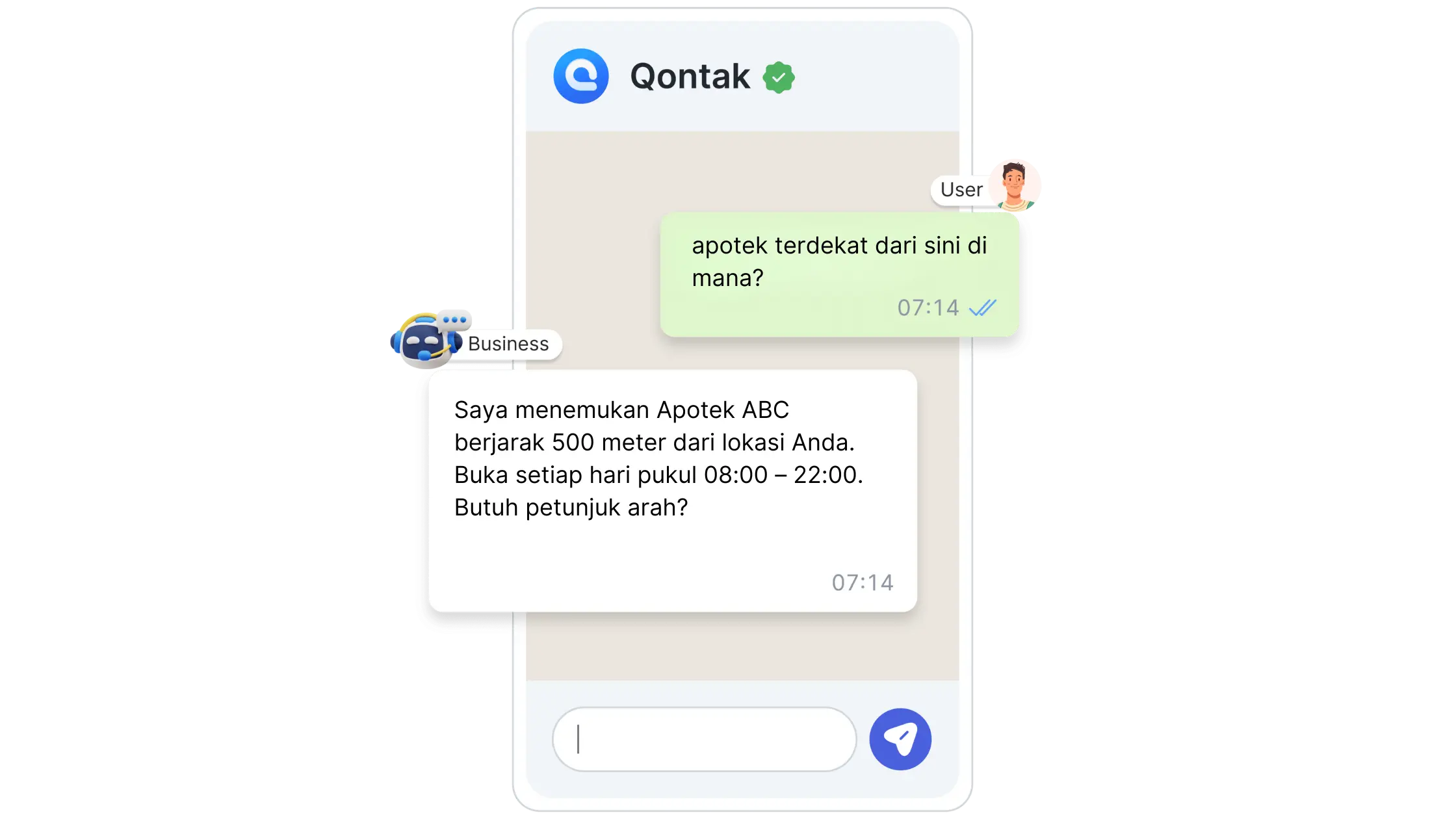 Bantuan Mencari Klinik atau Apotek Terdekat Chatbot untuk kesehatan_Bantuan Mencari Klinik atau Apotek Terdekat