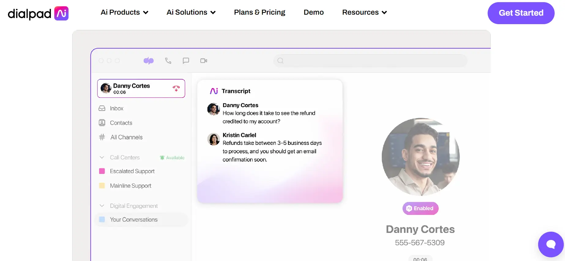 Rekomendasi Software AI Call Center Terbaik _ Dialpad