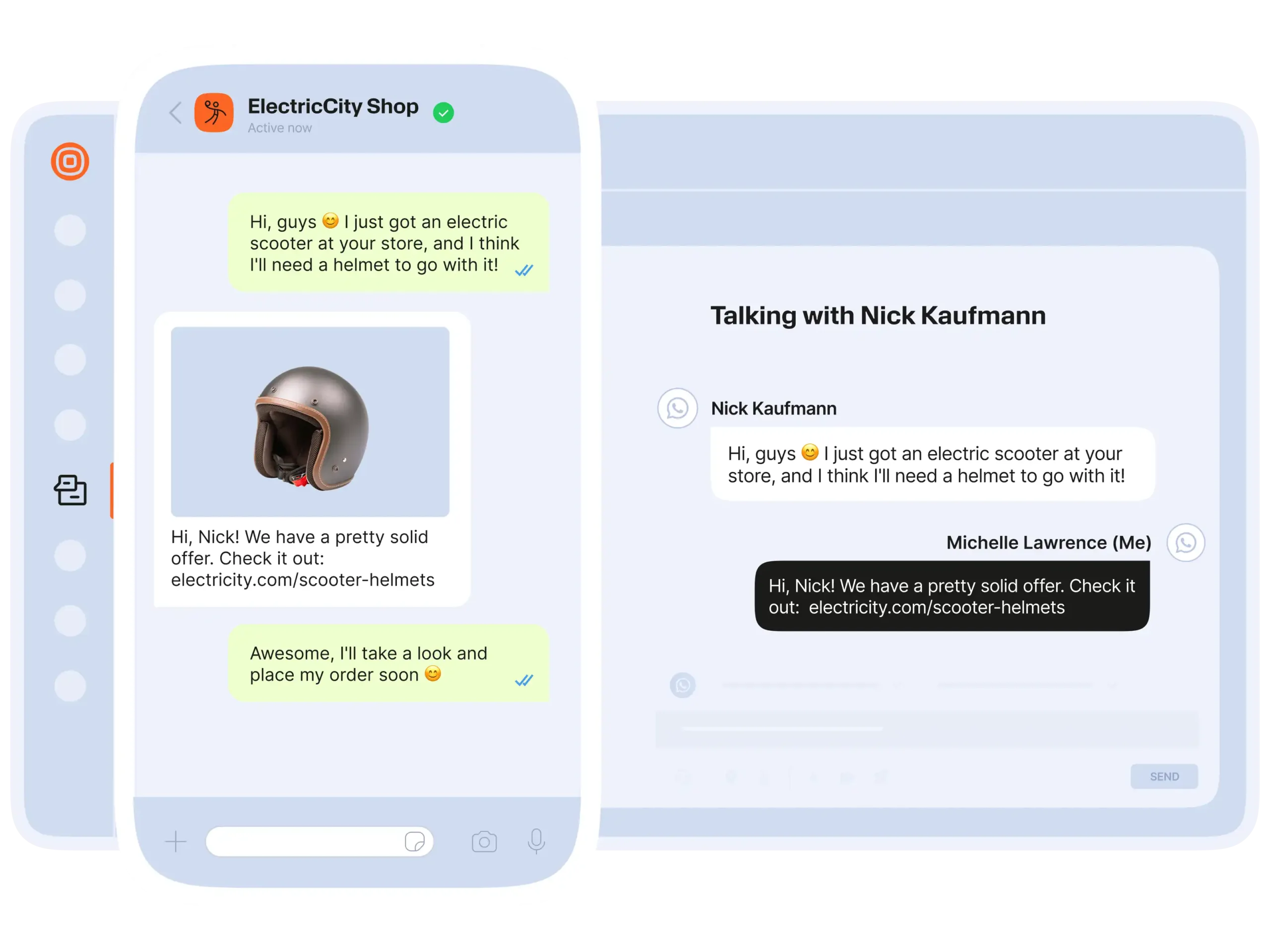 Infobip WhatsApp Blast Vendor Conversational Support Dashboard