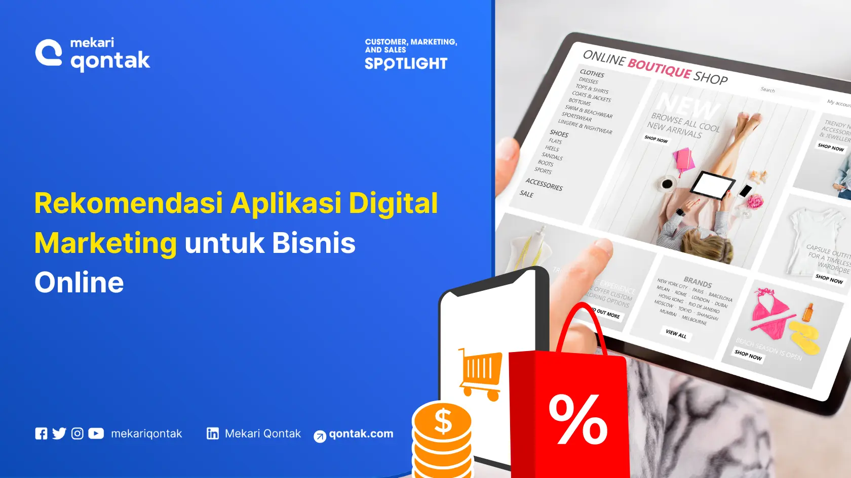 Rekomendasi Aplikasi Digital Marketing untuk Bisnis Online