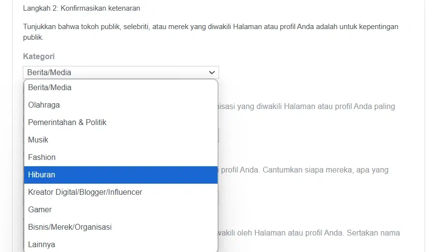 Langkah 4_Konfirmasi Ketenaran