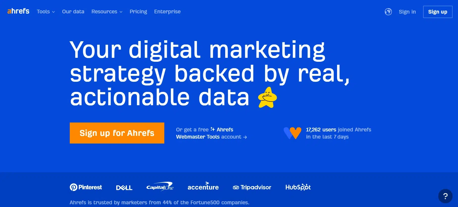 Ahrefs Software B2B Marketing Terbaik _ Ahrefs