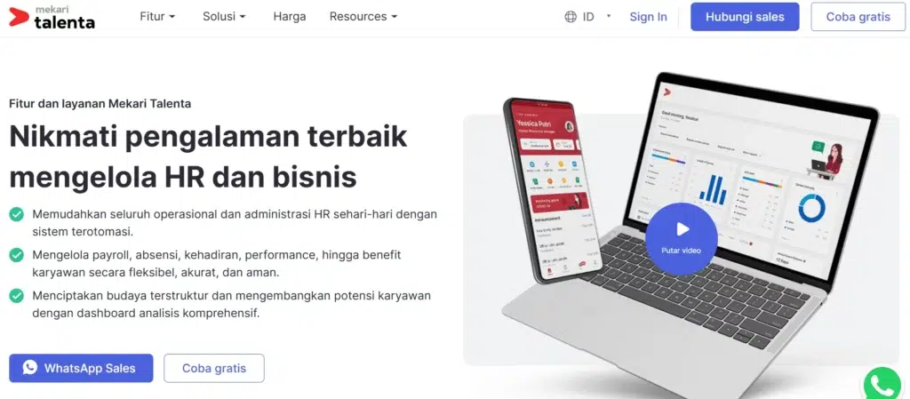 Mekari Talenta Software Bisnis_ Mekari Talenta
