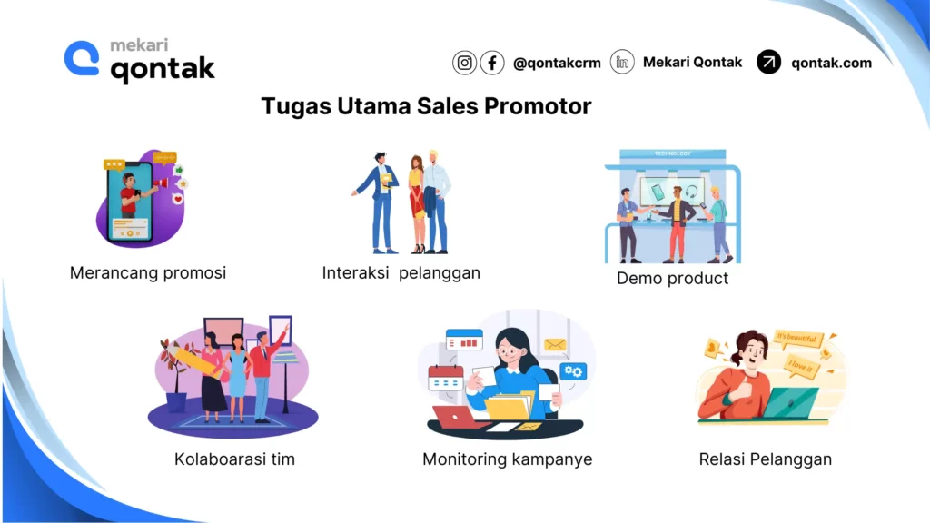 Tugas dan Tanggung Jawab Sales Promotor Tugas Utama Sales Promotor