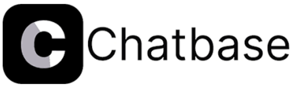 Logo dengan huruf "C" yang modern dan sederhana, menggambarkan identitas merek Chatbase, sebuah platform untuk interaksi berbasis obrolan.
